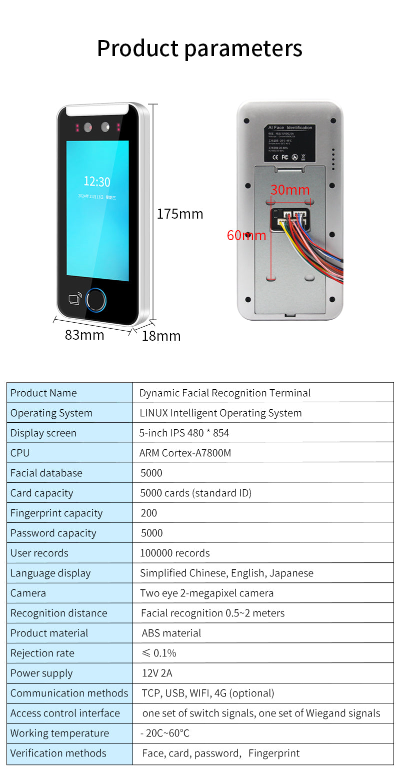 Digital Access Control & Attendance AI520