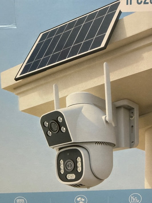 AOV 4G Dual Lens Solar Camera